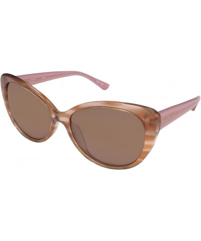 30228 Womens/Ladies Cat Eye Full-rim 100% UVA & UVB Lenses Sunglasses/Eyewear Brown / Pink $13.31 Cat Eye