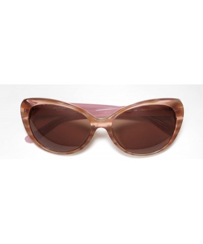 30228 Womens/Ladies Cat Eye Full-rim 100% UVA & UVB Lenses Sunglasses/Eyewear Brown / Pink $13.31 Cat Eye