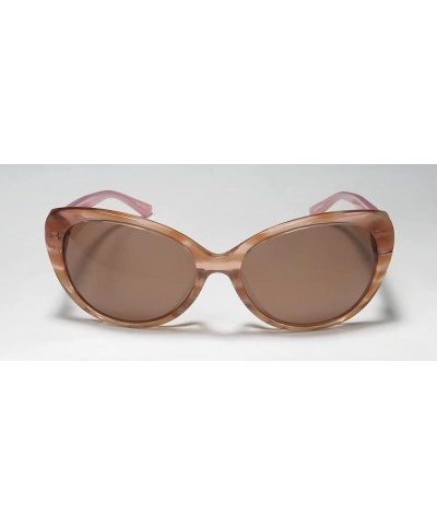 30228 Womens/Ladies Cat Eye Full-rim 100% UVA & UVB Lenses Sunglasses/Eyewear Brown / Pink $13.31 Cat Eye