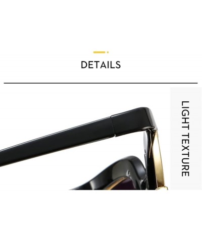 Round Frame Fashion Street Photography Decorative Sunglasses for Men and Women (Color : B, Size : 1) 1 E $14.49 Designer