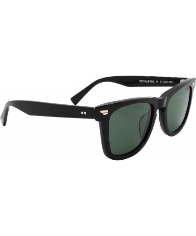 Fly Harvey *Limited Ed. Shiny Black W/ Smoke Lens Smoke $47.13 Wayfarer