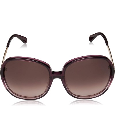 Sunglasses Kate Spade Kadelyn/F/S 00T7 Plum / 3x Pink Gradient Lens $33.57 Oversized