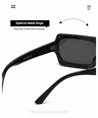 Small Frame Hip Hop Fashion Retro Sunglasses for Men and Women (Color : C, Size : 1) 1A $16.30 Designer