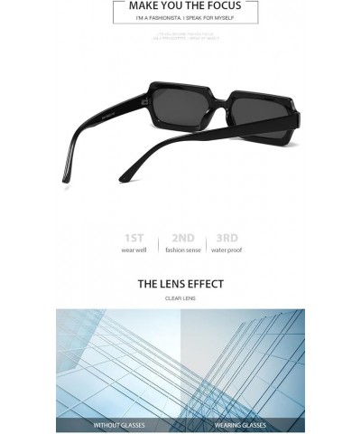 Small Frame Hip Hop Fashion Retro Sunglasses for Men and Women (Color : C, Size : 1) 1A $16.30 Designer