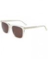 Men's Ck21507s Square Sunglasses Crystal Light Yellow $41.04 Square