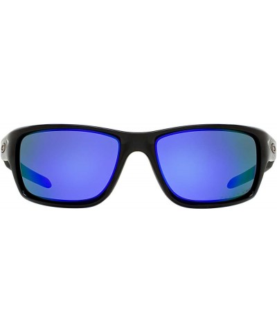 Mens Canteen Sunglasses (OO9225) Plastic Polished Black/Violet Iridium Polarized Blue $47.00 Rectangular