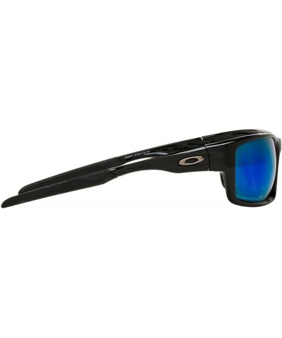 Mens Canteen Sunglasses (OO9225) Plastic Polished Black/Violet Iridium Polarized Blue $47.00 Rectangular