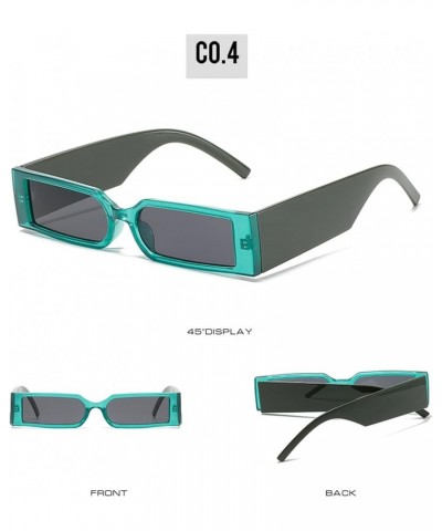 Small Frame Fashion Hip-hop Outdoor Beach Vacation Sunglasses for Men and Women (Color : 8, Size : 1) 1 1 $12.44 Designer