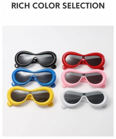 Round frame men and women sunglasses outdoor vacation Trendy UV400 Sunglasses Gift 2 $14.16 Designer