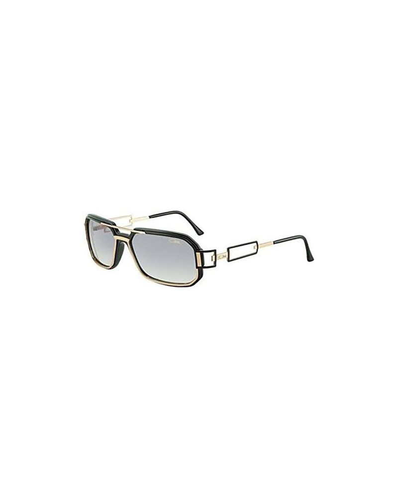 8004 Sunglasses Black & Gold Frame/Grey Gradient Lens $168.21 Designer