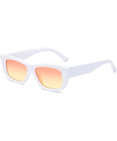 Small Frame Retro Sunglasses for Men and Women, Beach Sunshade Decorative Glasses (Color : H, Size : Medium) Medium H $15.88 ...