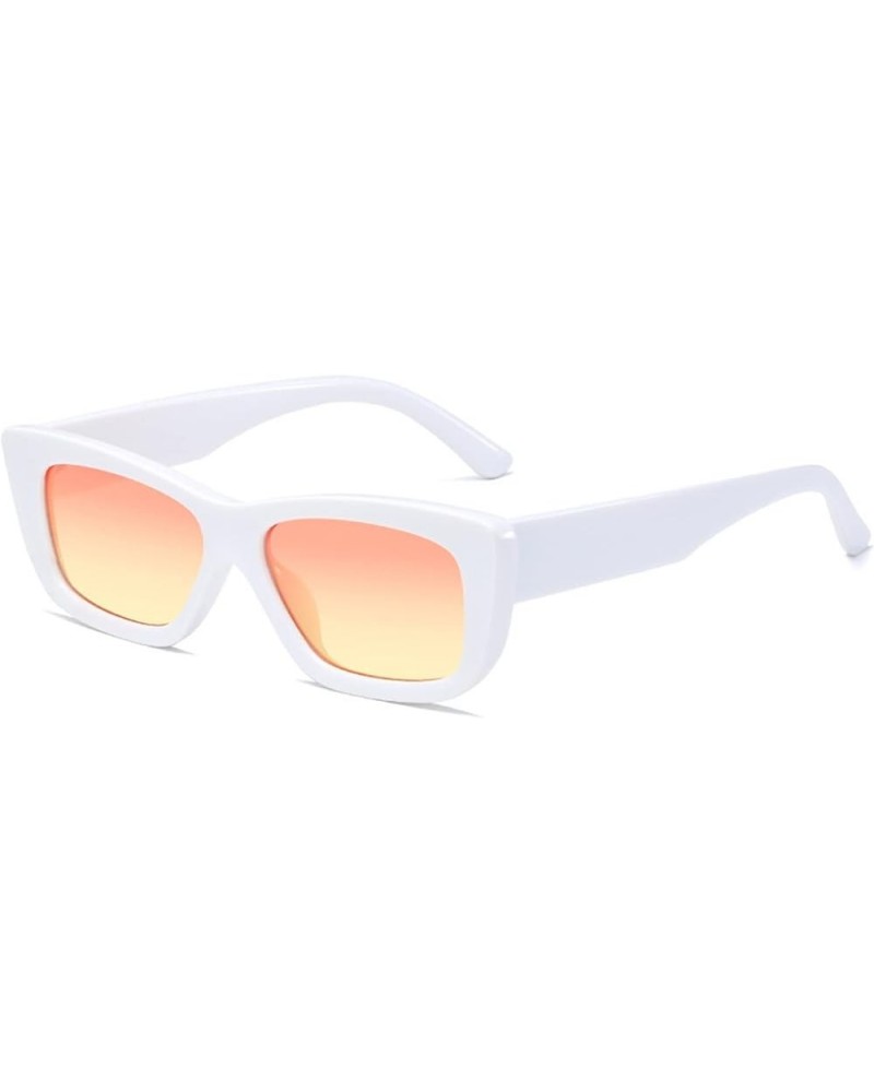 Small Frame Retro Sunglasses for Men and Women, Beach Sunshade Decorative Glasses (Color : H, Size : Medium) Medium H $15.88 ...