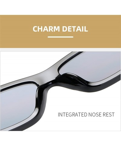 Small Frame Retro Sunglasses for Men and Women, Beach Sunshade Decorative Glasses (Color : H, Size : Medium) Medium H $15.88 ...