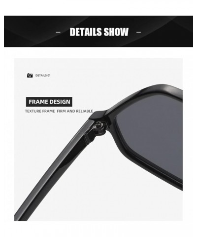 Rhombus Small Frame Street Shot Sunglasses Men and Women Outdoor Holiday Glasses (Color : A, Size : Medium) Medium D $21.68 D...