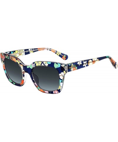 Kate Spade CAMRYN/S Pattern Multicolor/Dark Green Shaded 50/21/140 women Sunglasses $37.17 Designer