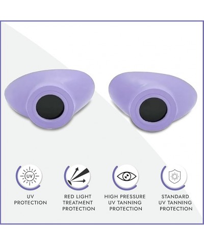 Slim Flex UV Eye Protection, FDA Compliant Tanning Goggles Eyeshields (Grey)… Lavender $6.09 Goggle