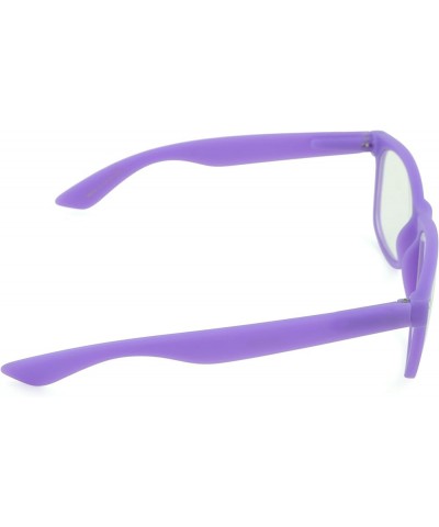 Belle Donne-Men and Women's Trendy Fashion Sunglasses with 100% UV Protection Purple-glow $6.25 Oval