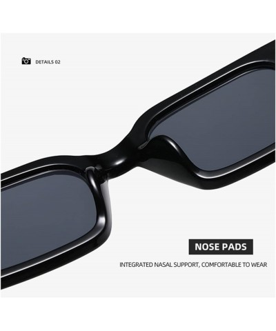 Square Small Frame Retro Sunglasses, Outdoor Holiday Glasses for Men and Women (Color : G, Size : Medium) Medium H $19.88 Square