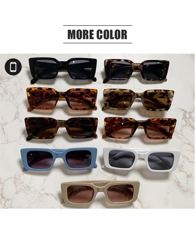 Square Small Frame Retro Sunglasses, Outdoor Holiday Glasses for Men and Women (Color : G, Size : Medium) Medium H $19.88 Square