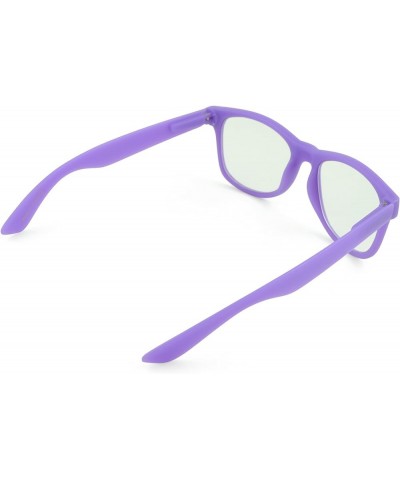 Belle Donne-Men and Women's Trendy Fashion Sunglasses with 100% UV Protection Purple-glow $6.25 Oval