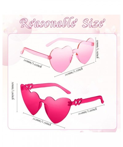 12 Pairs Heart Sunglasses For Women Heart Shaped Sunglasses heart sunglasses For Valentines Day Party Favors 12-pinkrose $17....