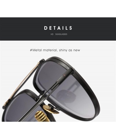 Metal Men And Women Outdoor Sunglasses vacation trend Outdoor Decorative Trendy UV400 Sunglasses Gift 5 $16.48 Designer