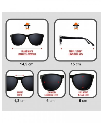 Sunglasses Pilot mod. FINE BLOW - man woman STYLISH fashion vintage Black Crystal $12.39 Pilot