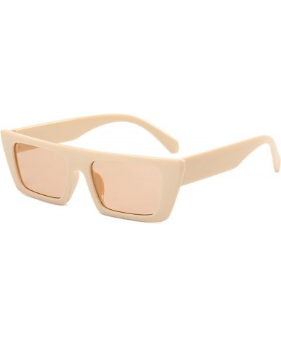 Simple Square Men's Sunglasses Outdoor Sports Driving Sunglasses (Color : H, Size : 1) 1 D $17.64 Sport