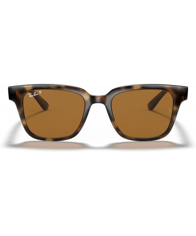 Rb4323 Square Sunglasses Light Havana/Polarized Brown $54.14 Square