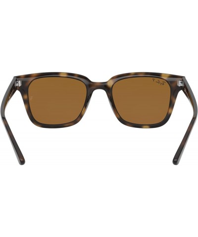 Rb4323 Square Sunglasses Light Havana/Polarized Brown $54.14 Square