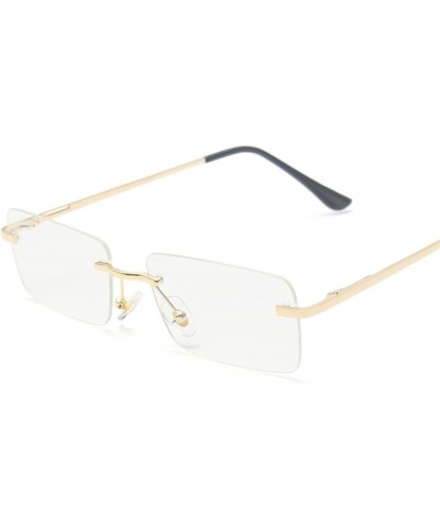 Small Frame Men and Women Sunglasses Beach Fashion Decorative Sunglasses (Color : Large, Size : 1) 1 Large $14.48 Designer