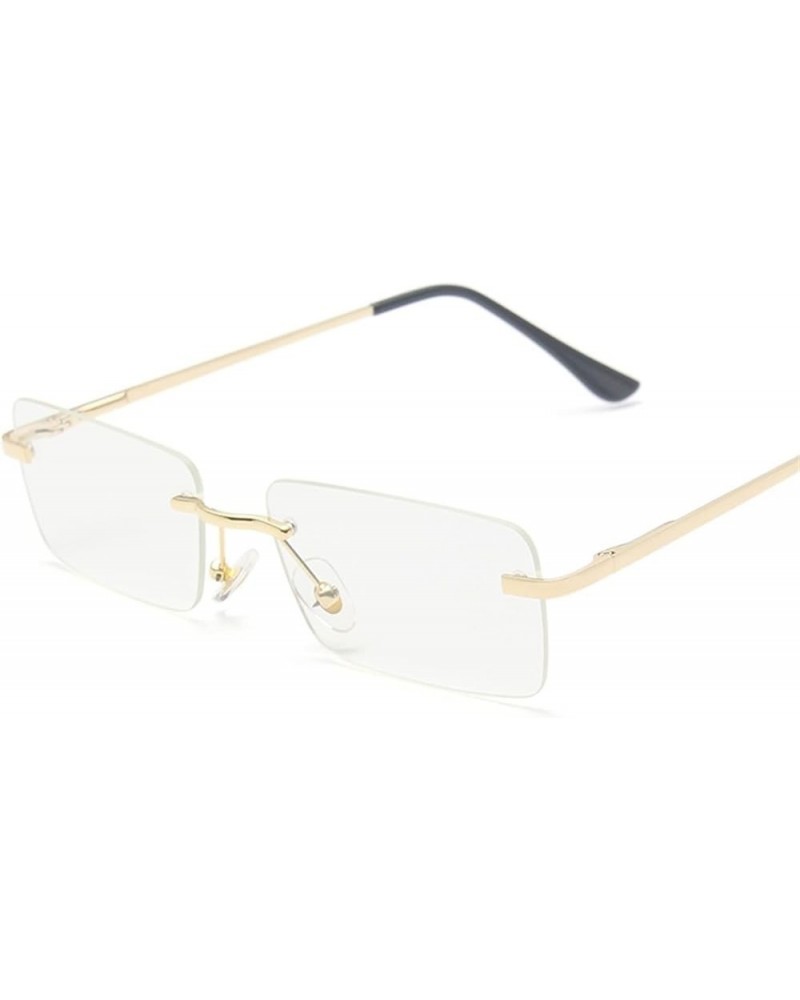 Small Frame Men and Women Sunglasses Beach Fashion Decorative Sunglasses (Color : Large, Size : 1) 1 Large $14.48 Designer