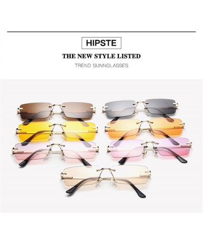 Small Frame Men and Women Sunglasses Beach Fashion Decorative Sunglasses (Color : Large, Size : 1) 1 Large $14.48 Designer