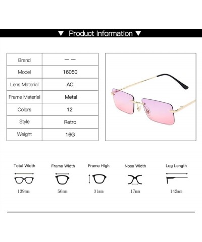 Small Frame Men and Women Sunglasses Beach Fashion Decorative Sunglasses (Color : Large, Size : 1) 1 Large $14.48 Designer