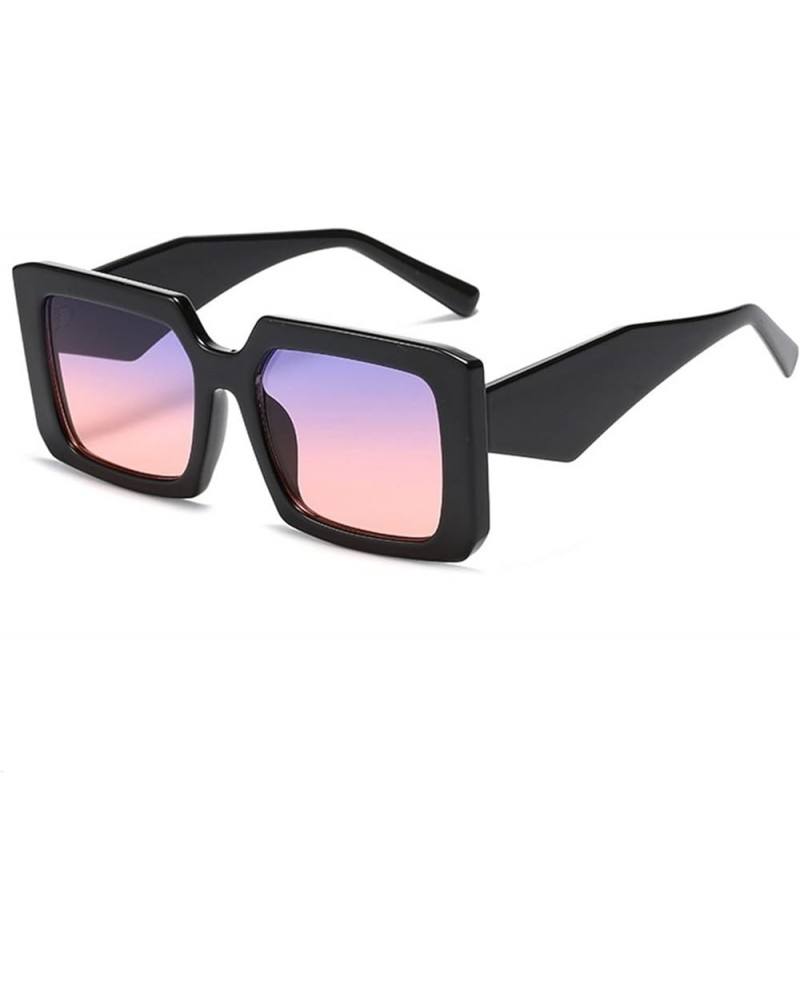 Square Frame Fashion Sunglasses for Men and Women Vacation Clothing Decorative Sunglasses (Color : 3, Size : 1) 1 2 $16.08 Sq...