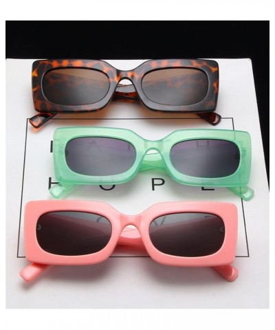 Square Wide Leg Fashion Men And Women Sunglasses Outdoor Vacation Beach Sunglasses C $33.18 Sport