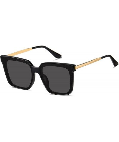 Square Large Frame Men And Women Sunglasses Outdoor Vacation Driving Commuter Trend UV400 Sunglasses Gift A $19.44 Designer