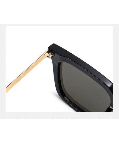 Square Large Frame Men And Women Sunglasses Outdoor Vacation Driving Commuter Trend UV400 Sunglasses Gift A $19.44 Designer