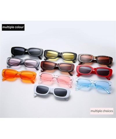 Small Frame Square Ink Street Photography Sunglasses (Color : J, Size : Medium) Medium K $18.13 Square