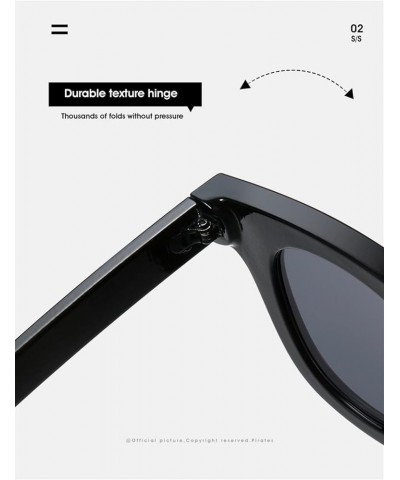 Oval Men's and Women's Small Frame Fashion Decoration Sunglasses (Color : 2, Size : 1) 1 9 $14.98 Designer