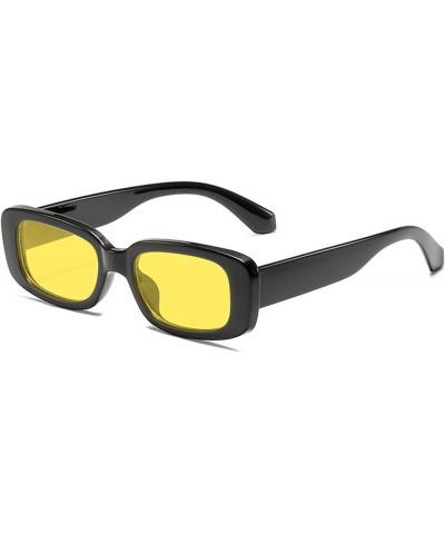 Men and Women Retro Sunglasses Small Frame Outdoor Vacation Sunglasses (Color : D, Size : 1) 1 E $9.26 Designer