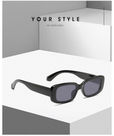 Men and Women Retro Sunglasses Small Frame Outdoor Vacation Sunglasses (Color : D, Size : 1) 1 E $9.26 Designer