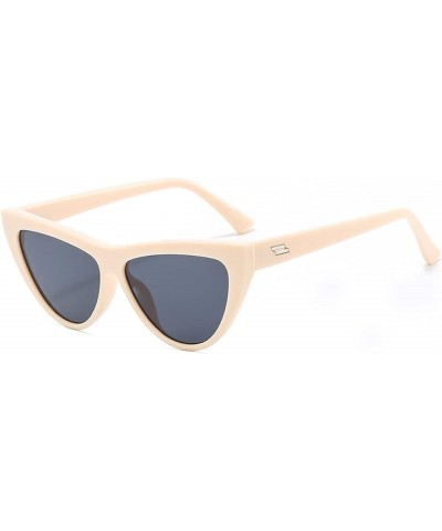 Cat Eye Fashion Outdoor Vacation Sunglasses for Men and Women (Color : 1, Size : 1) 1 3 $18.14 Designer