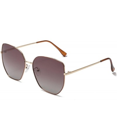 Polarized Fashion Men and Women Retro Sunglasses Outdoor Sunshade Driving (Color : E, Size : Medium) Medium C $21.42 Designer