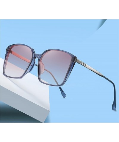 Women Polarized Large Frame Fashion Vacation Outdoor Decorative Sunglasses (Color : A, Size : 1) 1 D $18.13 Designer