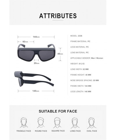 Men and Women Fashion Decorative Sunglasses Outdoor Beach Sunglasses (Color : C, Size : 1) 1A $13.74 Designer