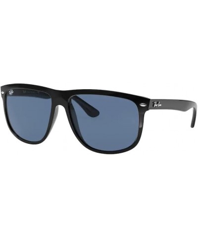 RB4147 Sunglasses For Men For Women+ BUNDLE with Designer iWear Eyewear Care Kit Black / Dark Blue $46.97 Wayfarer