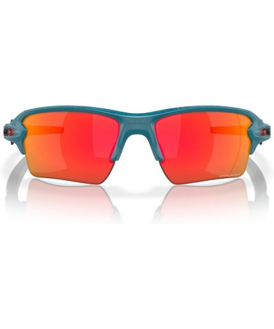 Men's Oo9188 Flak 2.0 XL Rectangular Sunglasses Matte Balsam/Prizm Ruby $61.07 Sport