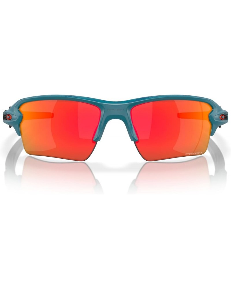 Men's Oo9188 Flak 2.0 XL Rectangular Sunglasses Matte Balsam/Prizm Ruby $61.07 Sport