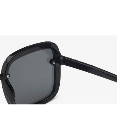 Fashion Woman Beach Sunglasses Outdoor Vacation Square Fashion Sunglasses (Color : F, Size : 1) 1 F $15.97 Designer